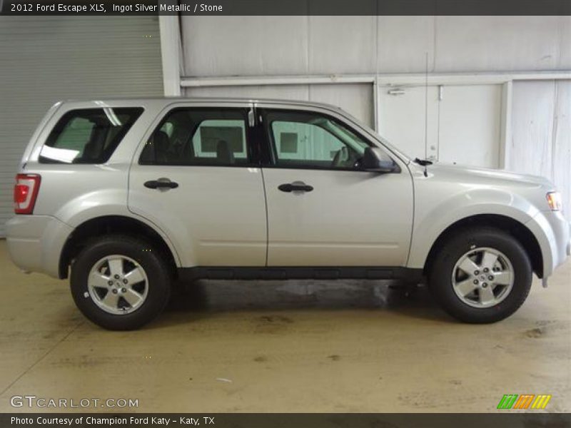 Ingot Silver Metallic / Stone 2012 Ford Escape XLS