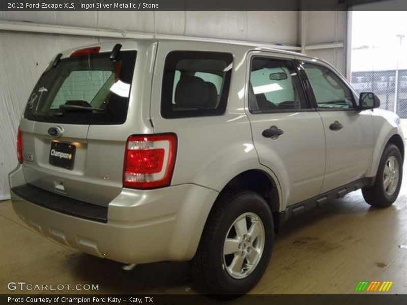Ingot Silver Metallic / Stone 2012 Ford Escape XLS