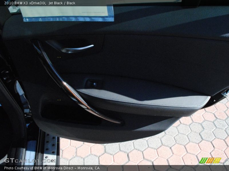 Jet Black / Black 2010 BMW X3 xDrive30i