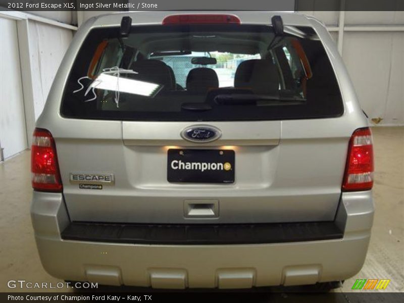 Ingot Silver Metallic / Stone 2012 Ford Escape XLS