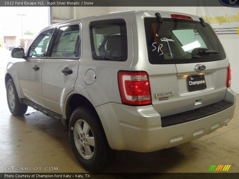 Ingot Silver Metallic / Stone 2012 Ford Escape XLS