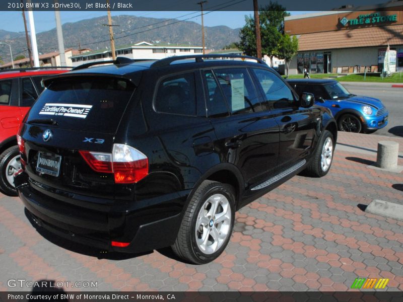 Jet Black / Black 2010 BMW X3 xDrive30i
