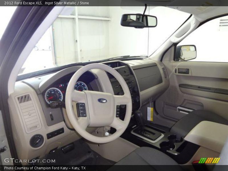 Ingot Silver Metallic / Stone 2012 Ford Escape XLS