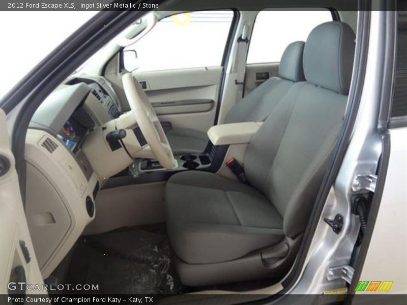 Ingot Silver Metallic / Stone 2012 Ford Escape XLS