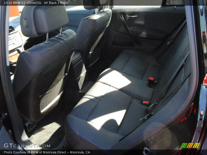 Jet Black / Black 2010 BMW X3 xDrive30i