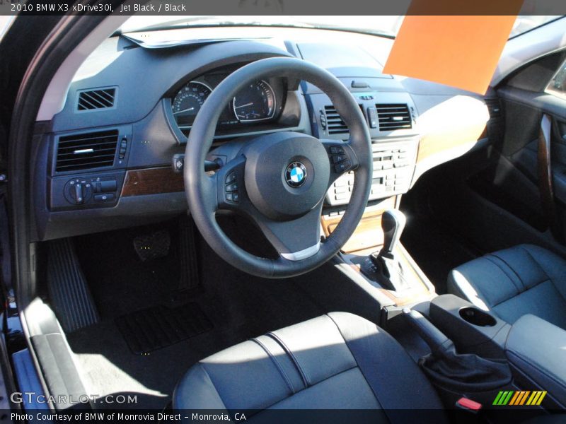 Jet Black / Black 2010 BMW X3 xDrive30i
