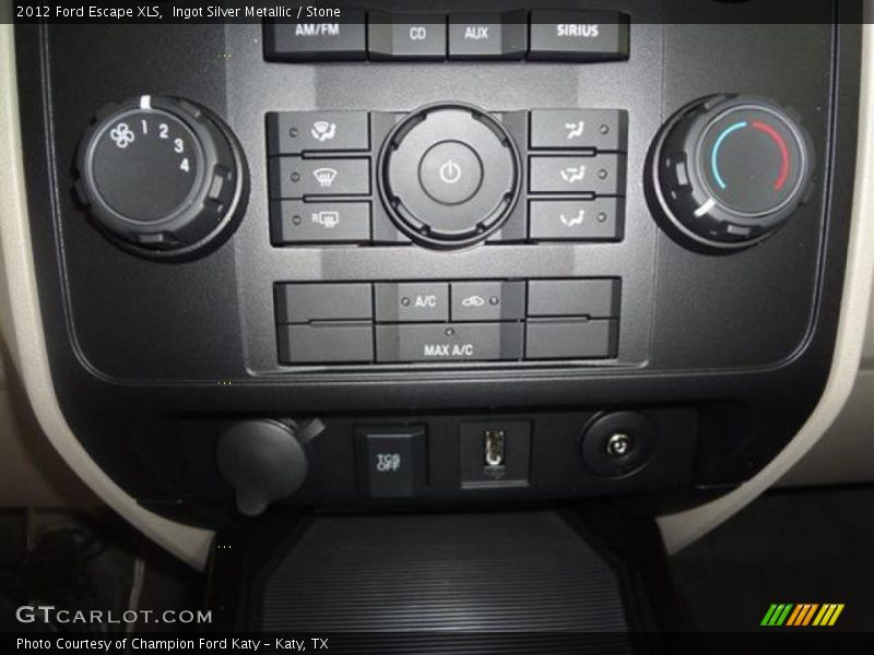 Ingot Silver Metallic / Stone 2012 Ford Escape XLS