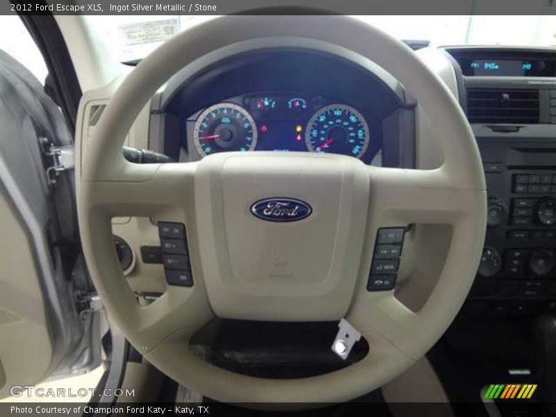 Ingot Silver Metallic / Stone 2012 Ford Escape XLS