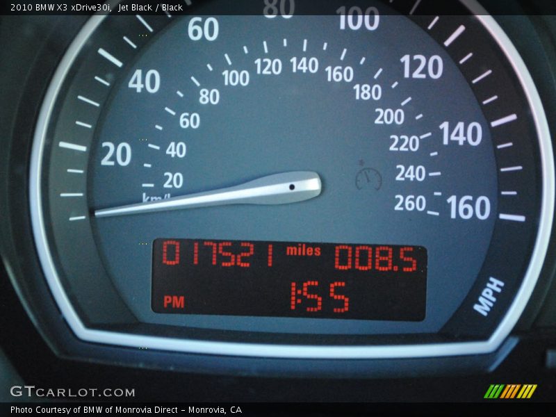 Jet Black / Black 2010 BMW X3 xDrive30i