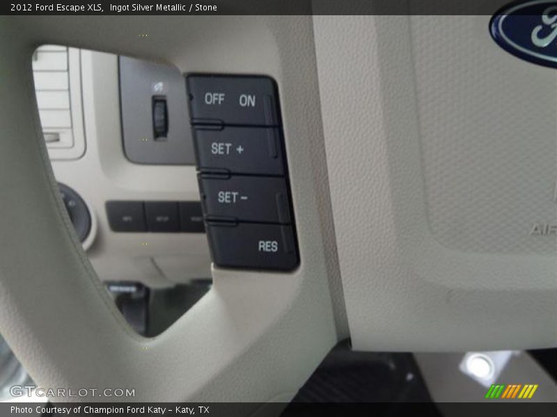 Ingot Silver Metallic / Stone 2012 Ford Escape XLS