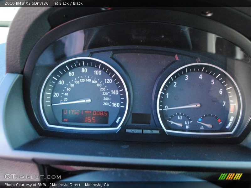 Jet Black / Black 2010 BMW X3 xDrive30i