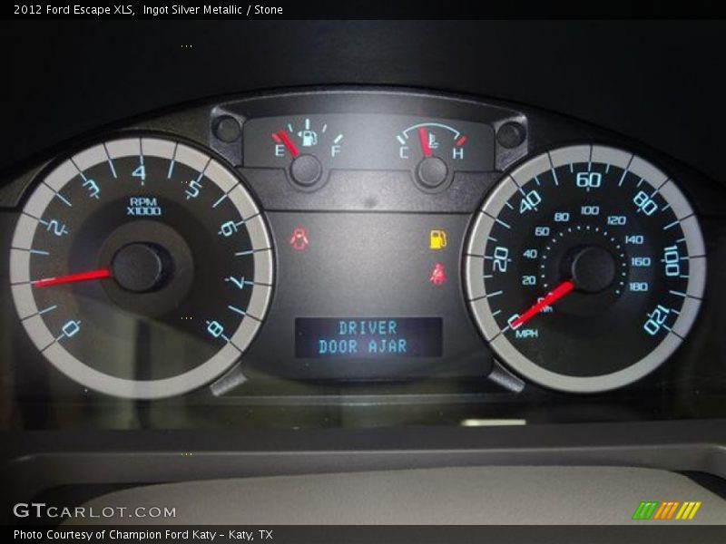 Ingot Silver Metallic / Stone 2012 Ford Escape XLS