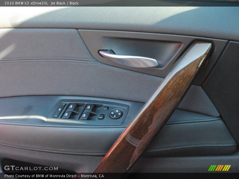 Jet Black / Black 2010 BMW X3 xDrive30i
