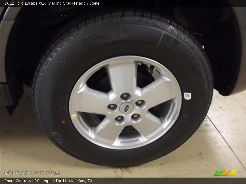 Sterling Gray Metallic / Stone 2012 Ford Escape XLS