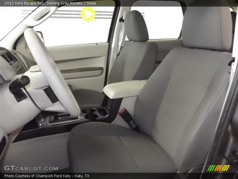 Sterling Gray Metallic / Stone 2012 Ford Escape XLS
