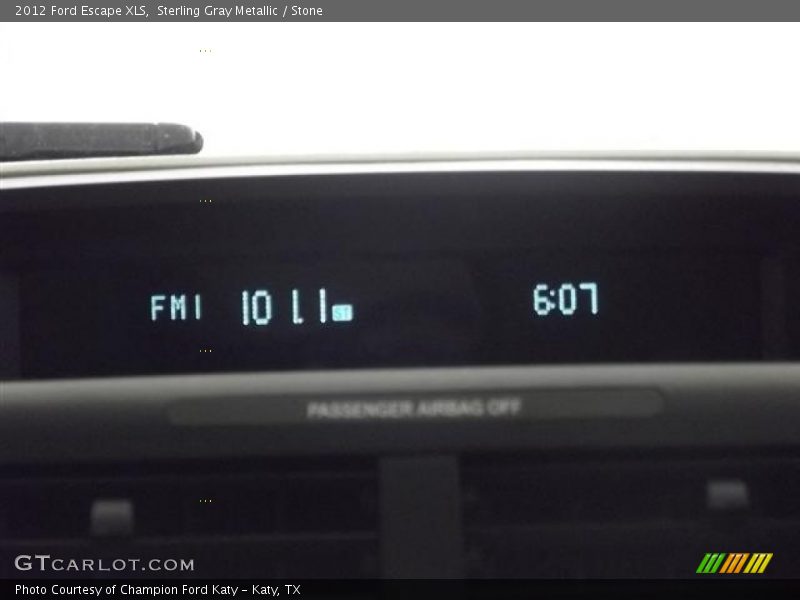 Sterling Gray Metallic / Stone 2012 Ford Escape XLS