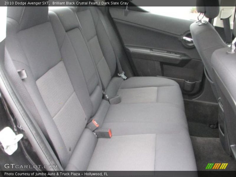 Brilliant Black Crystal Pearl / Dark Slate Gray 2010 Dodge Avenger SXT