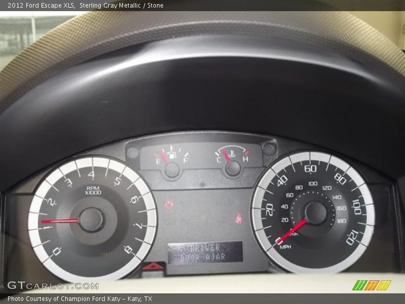 Sterling Gray Metallic / Stone 2012 Ford Escape XLS