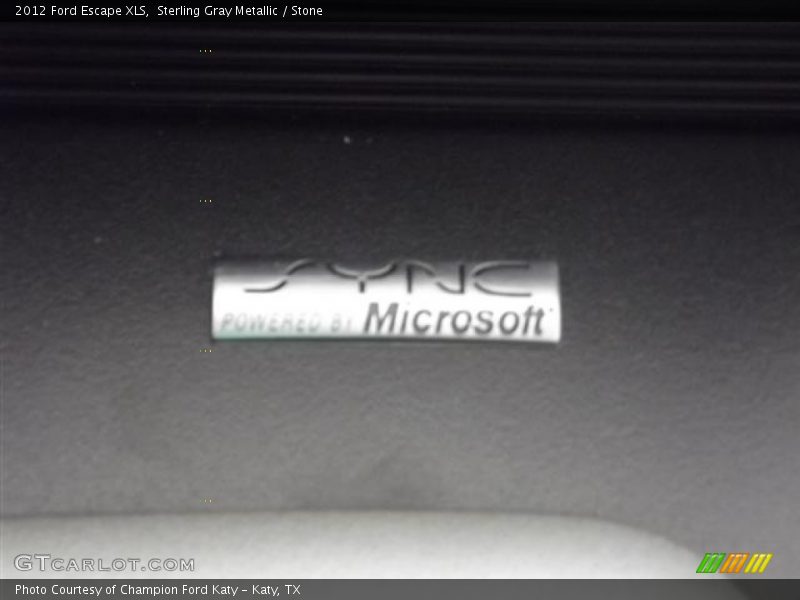 Sterling Gray Metallic / Stone 2012 Ford Escape XLS
