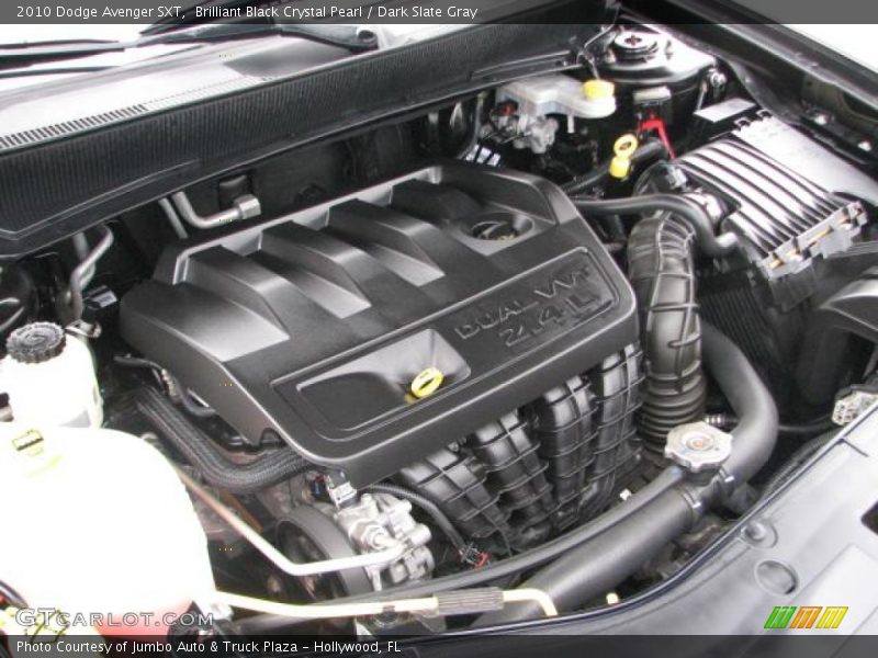 Brilliant Black Crystal Pearl / Dark Slate Gray 2010 Dodge Avenger SXT