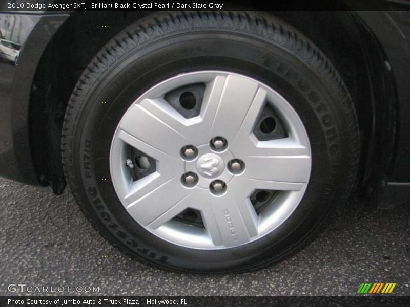 Brilliant Black Crystal Pearl / Dark Slate Gray 2010 Dodge Avenger SXT