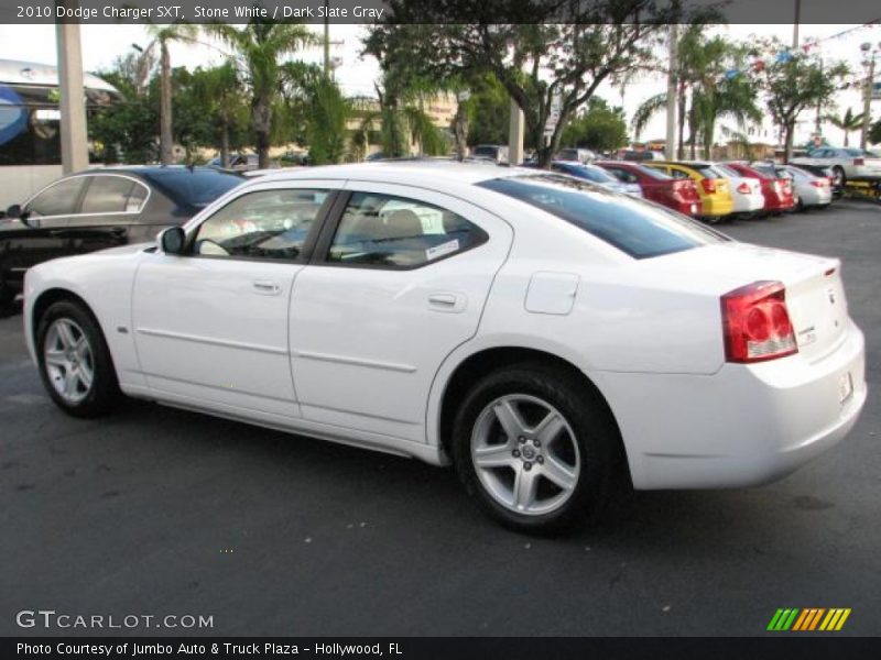 Stone White / Dark Slate Gray 2010 Dodge Charger SXT