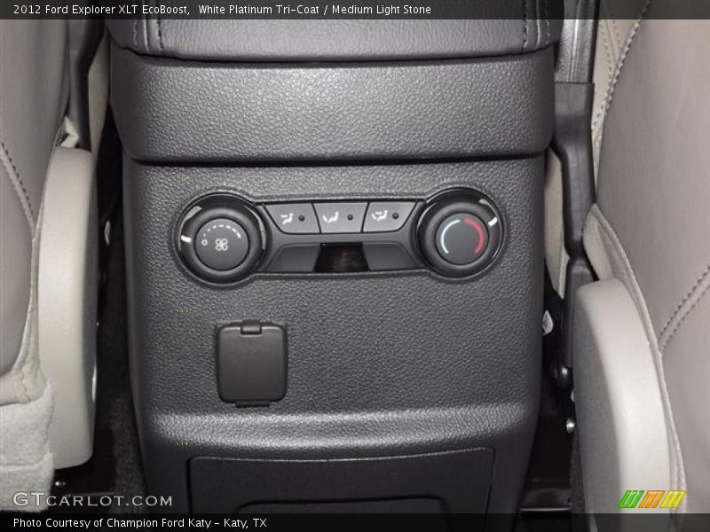 Controls of 2012 Explorer XLT EcoBoost