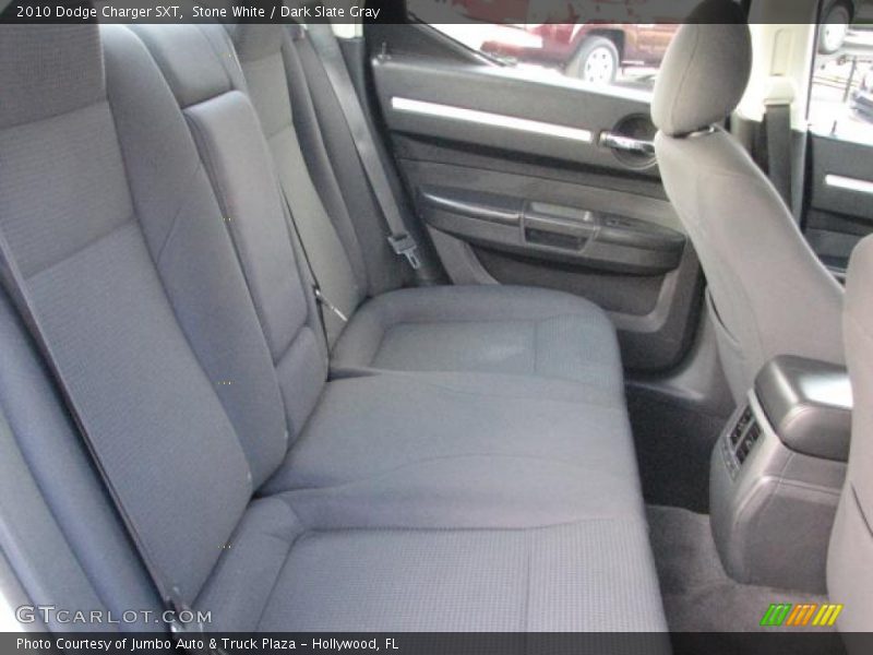 Stone White / Dark Slate Gray 2010 Dodge Charger SXT