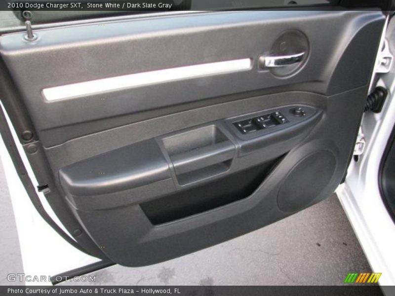 Stone White / Dark Slate Gray 2010 Dodge Charger SXT