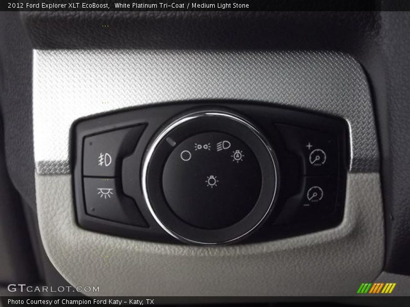 Controls of 2012 Explorer XLT EcoBoost