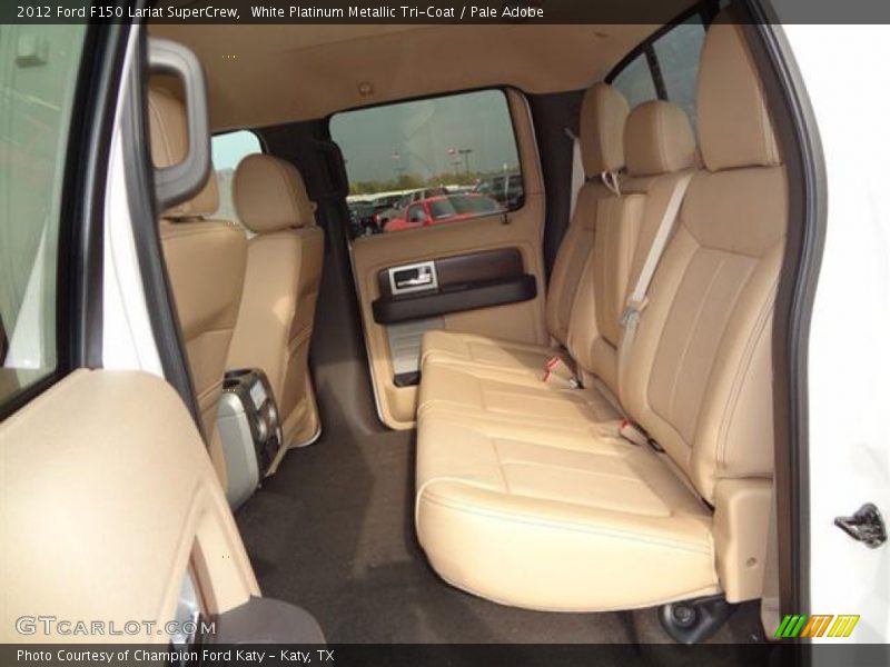  2012 F150 Lariat SuperCrew Pale Adobe Interior