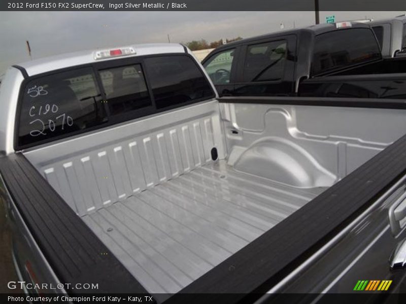 Ingot Silver Metallic / Black 2012 Ford F150 FX2 SuperCrew