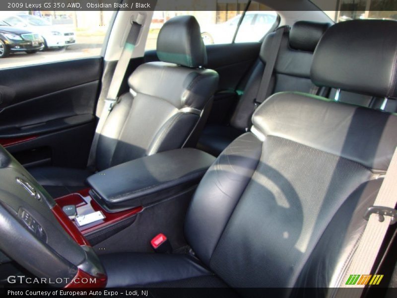 Obsidian Black / Black 2009 Lexus GS 350 AWD