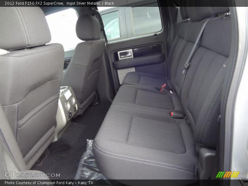  2012 F150 FX2 SuperCrew Black Interior
