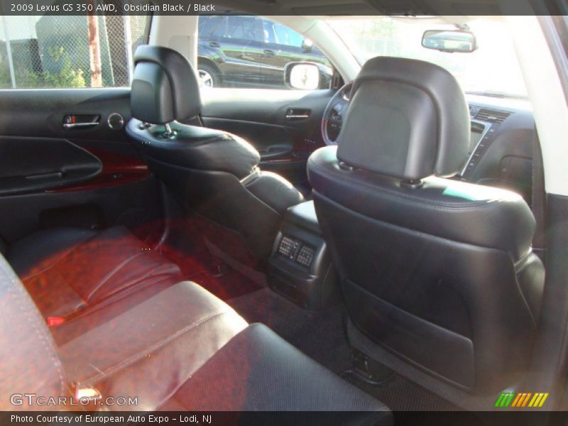 Obsidian Black / Black 2009 Lexus GS 350 AWD
