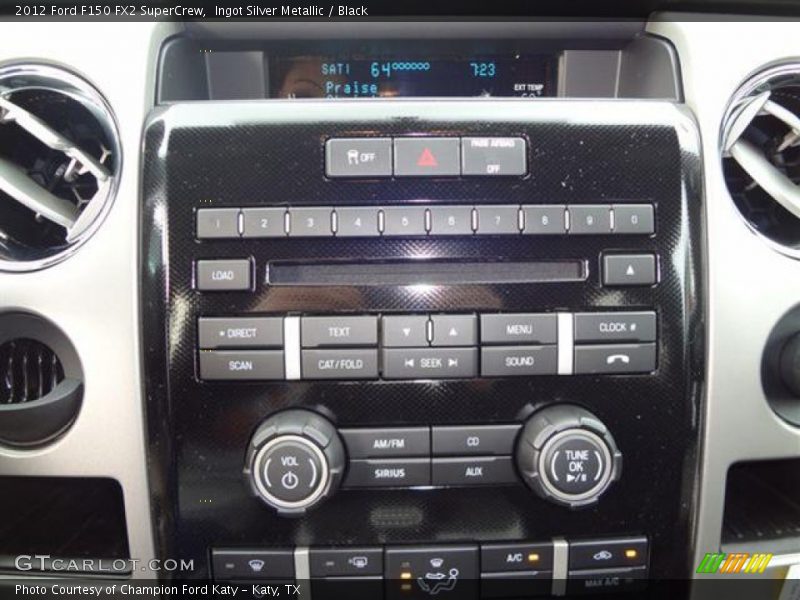 Controls of 2012 F150 FX2 SuperCrew
