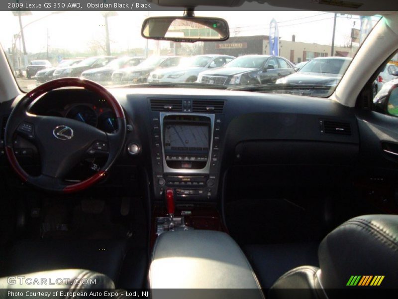 Obsidian Black / Black 2009 Lexus GS 350 AWD