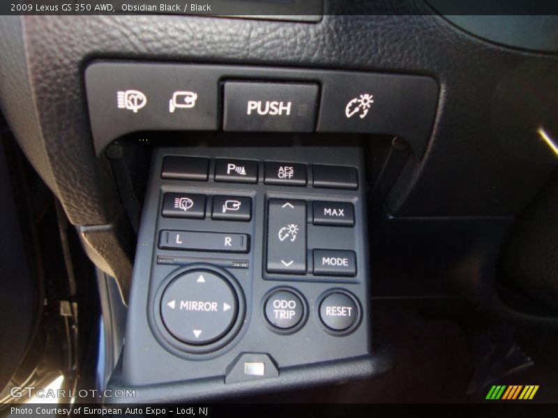 Obsidian Black / Black 2009 Lexus GS 350 AWD