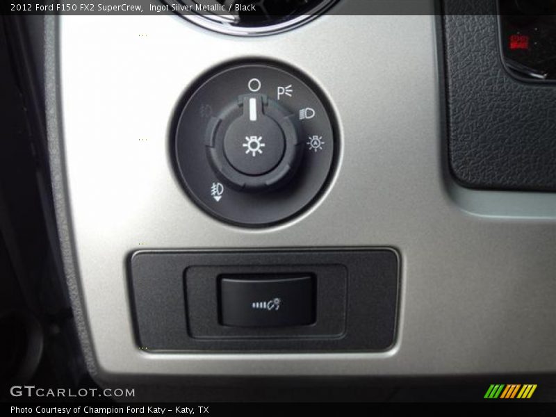 Ingot Silver Metallic / Black 2012 Ford F150 FX2 SuperCrew