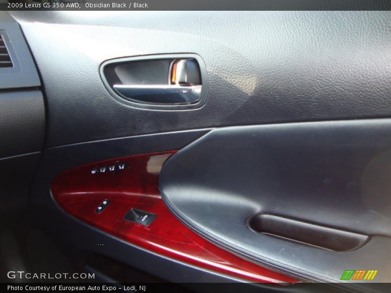 Obsidian Black / Black 2009 Lexus GS 350 AWD