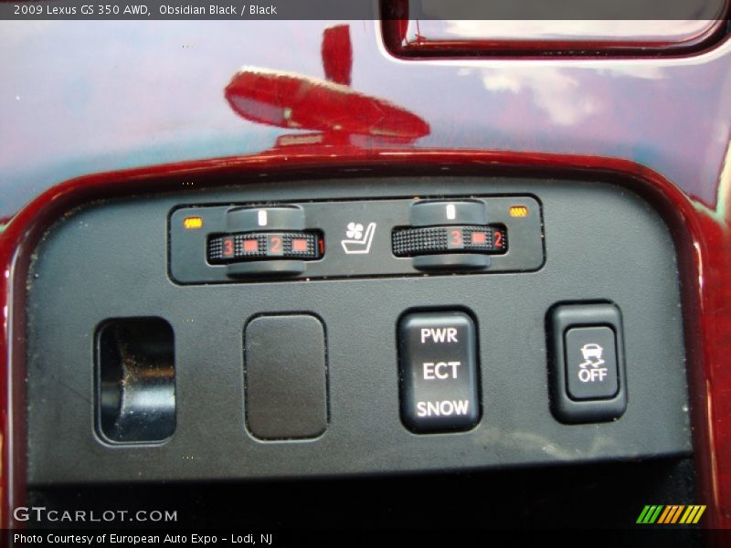 Obsidian Black / Black 2009 Lexus GS 350 AWD