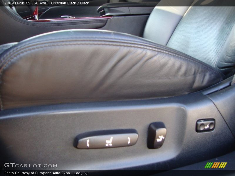 Obsidian Black / Black 2009 Lexus GS 350 AWD