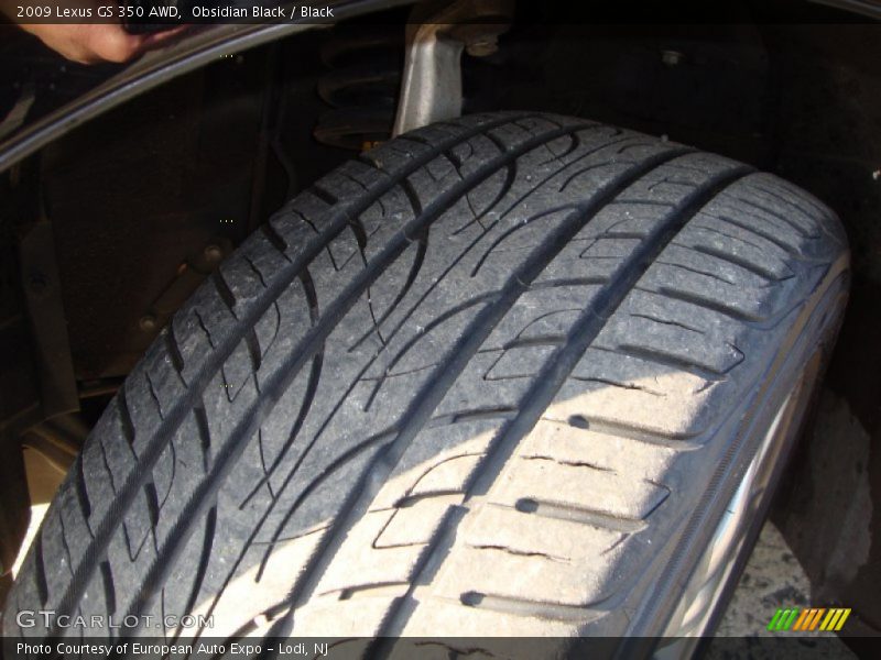Obsidian Black / Black 2009 Lexus GS 350 AWD