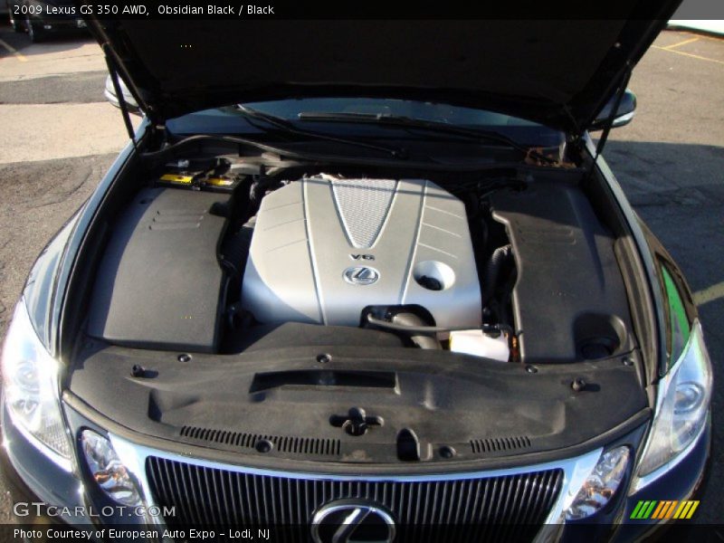 Obsidian Black / Black 2009 Lexus GS 350 AWD