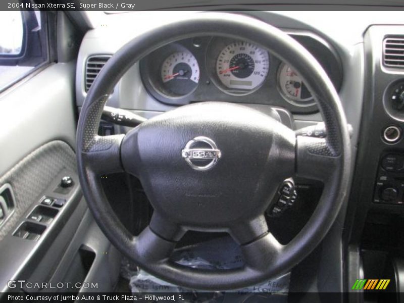 Super Black / Gray 2004 Nissan Xterra SE