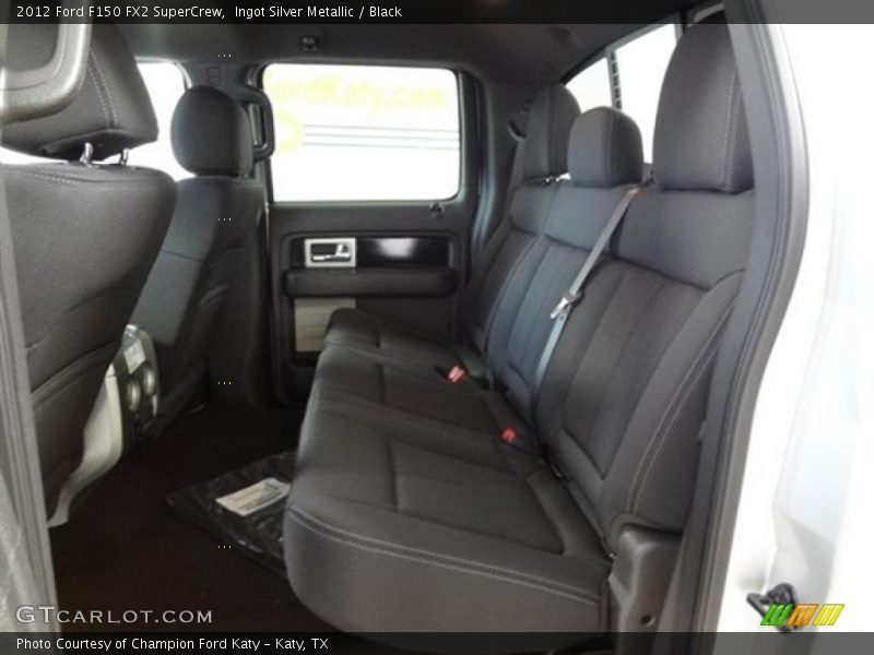  2012 F150 FX2 SuperCrew Black Interior