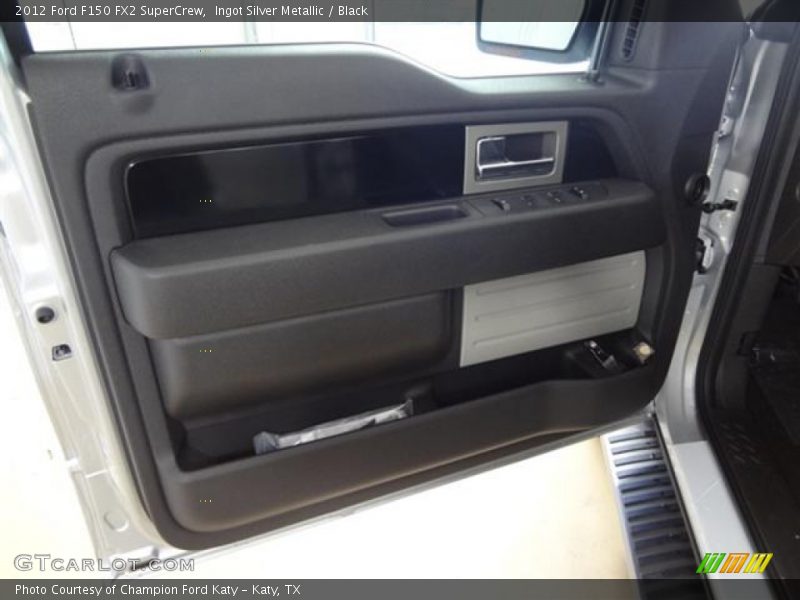 Ingot Silver Metallic / Black 2012 Ford F150 FX2 SuperCrew