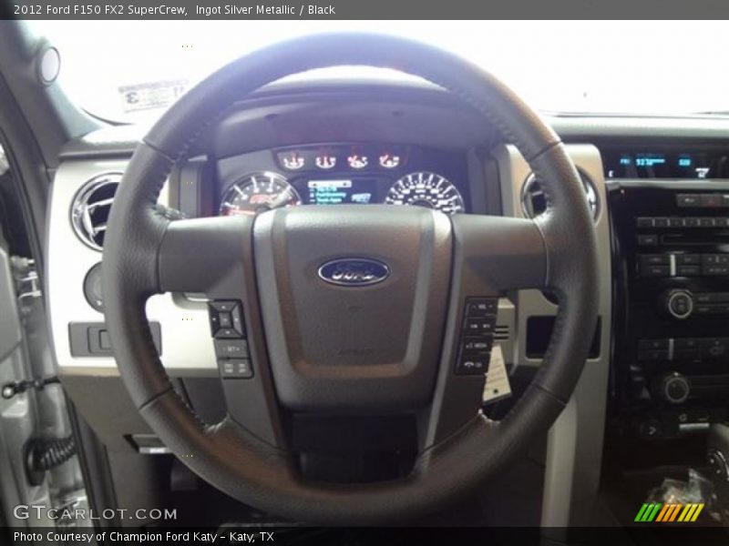 Ingot Silver Metallic / Black 2012 Ford F150 FX2 SuperCrew