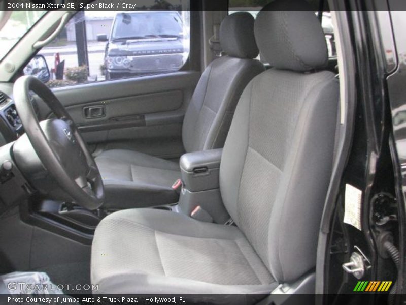 Super Black / Gray 2004 Nissan Xterra SE