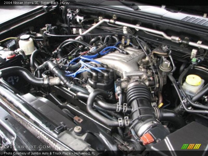 Super Black / Gray 2004 Nissan Xterra SE